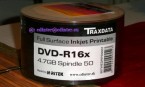 Traxdata DVD-R 4.7GB Pro-series Printable Glossy