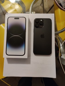 Apple iPhone 14 pro max - 256GB- Space Black (UNLO