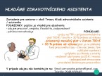 Hľadáme Zdravotníckeho asistenta