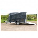 Přívěs skříňový 1300kg SKLADEM sv.šedý,antracit