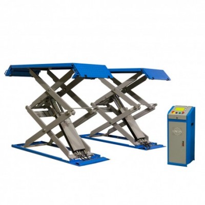 Nožnicový zdvihák 3t, s nastaviteľnou rampou