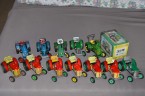 Predám plechové traktory na kľúčik KDN a KOVAP