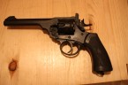 britský revolver webley AIRSOFT Pištoľ Co2 pohon