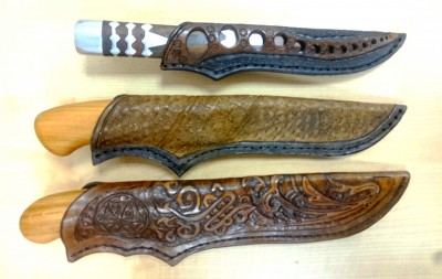 lovecký nôž-vlastná výroba