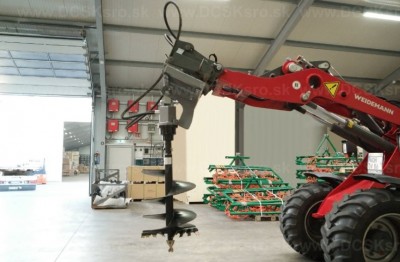 Jansen HBG-5000 Hydraul.zemná vyvrtávačka+2VRTÁKY