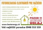 FOTOVOLTAICKÁ ELEKTRÁREŇ PRE KAŽDÉHO