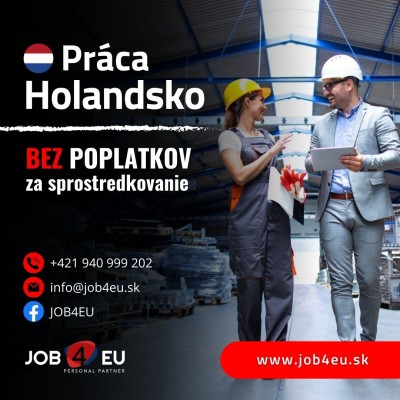 Hľadajú sa pracovníci do skladov v Holandsku