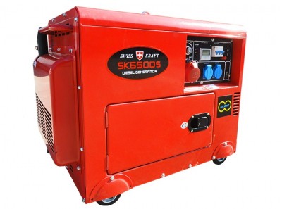 SWISS KRAFT silent dieselový generátor 9,8HP