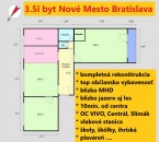 Veľký 3.5i byt Nové Mesto Bratislava
