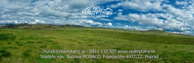 Pozemok na výstavbu oddychového alebo reštaurácie