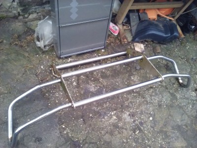 ochranný ram  PAJERO + driak