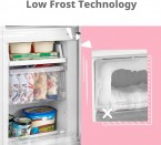 Comfee kombinovaná chladnička RCB359WH2