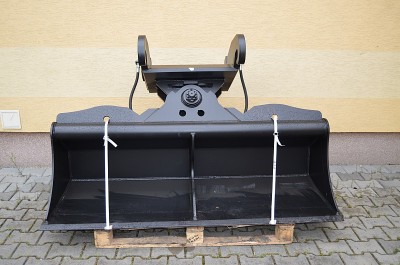 Svahová lopata pre stavebné stroje