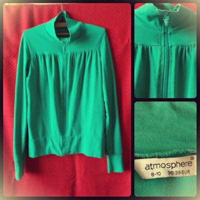 Zelená mikinka Atmosphere