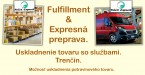 Fulfillment - Skladovanie a Preprava - Trenčín.