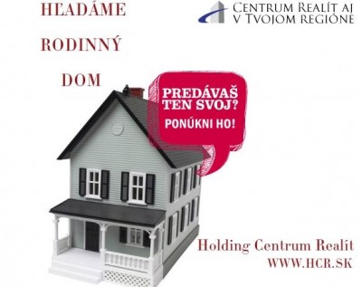 Hľadám rodinný dom po rekonštrukcii - ID 140211200