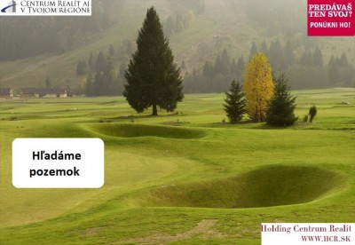 Hľadám pozemok na stavbu chalupy - ID 1404061902
