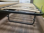 Predám zelenú rozťahovaciu posteľ + 2 matrace