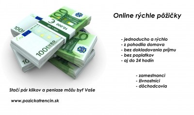 Chýbajú Vám financie ?