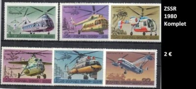 Postove znamky komplet serie