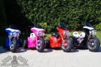Elektrická motorka Chopper cierna