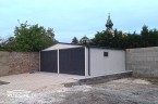 Plechová garáž 3x5 záhradný domček stavebná búda