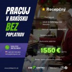 ZIMNÁ SEZÓNA: Recepčný (muž/žena)