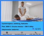 Fyzioterapeut s ubytovaním zdarma, Salzburg