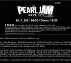 Pearl Jam 22.07.2022 Praha
