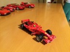 Rozne druhy kovovych aut Ferrari 1:24