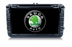 8 palcové Dotykové autorádio VW Škoda Seat v SK
