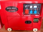 SWISS KRAFT silent dieselový generátor 9,8HP