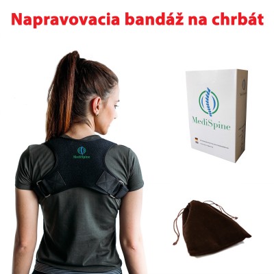 Napravovacia bandáž na chrbát