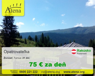 Opatrovatelka, opatrovatel, zdravotna asistentka