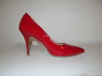 Červené lakované lodičky značky Katie