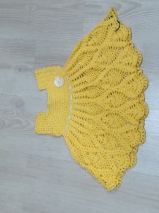 Detské háčkované šaty 18