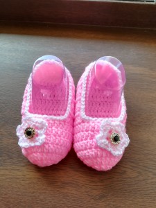 Háčkované papučky 18