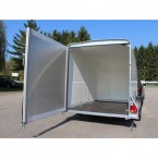 Přívěs skříňový 1300kg SKLADEM sv.šedý,antracit