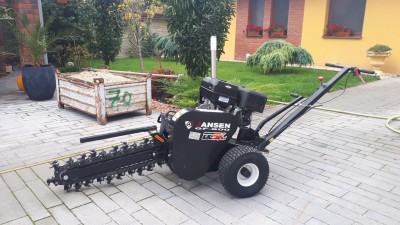 Jansen GF-600pro Pôdna ryhovacia fréza