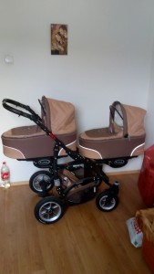 Kočík pre dvojičky