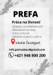 Práca pre pomocníkov PREFA NEMECKO