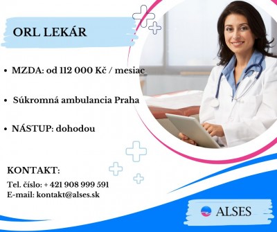ORL lekár v Prahe