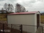Plechová garáž 6x5 m záhradný domček stavebná búda