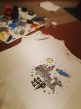 Maľované tričká , plátno