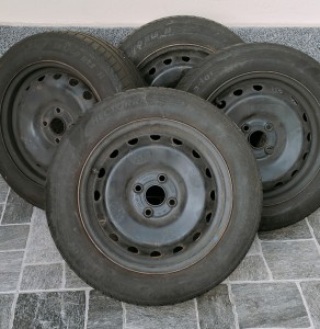 Predám plechové disky 6J R15.