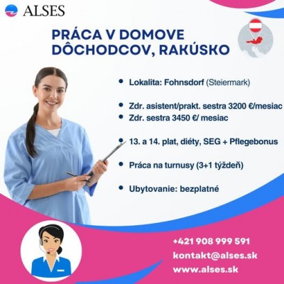 Zdravotná a praktická sestra, zdr.asistent,Rakúsko