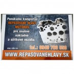 kompletné repasy na hlavy valcov