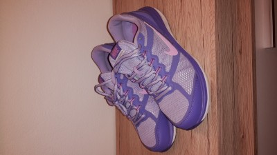 Fialové botasky Nike