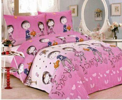 Nové dievčenské obliečky na detskú posteľ