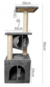 Škrabadlo pre mačky 90cm NOVÉ